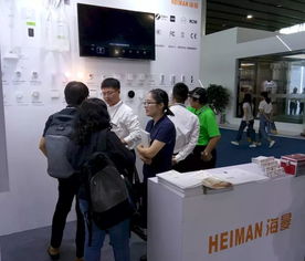 海曼科技亮相2019廣州國際建筑電氣技術及智能家居展覽會